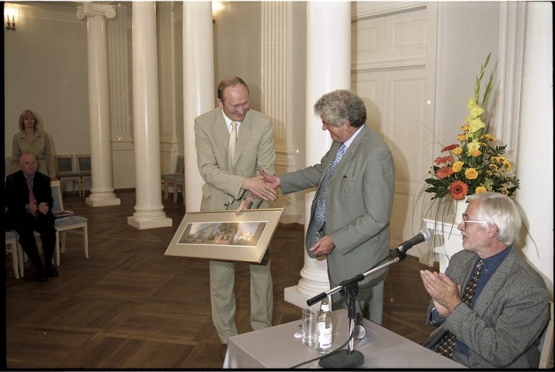 Walesi peaministri Rhodri Morgani külaskäik Tartu Ülikooli, 2.sept. 2003