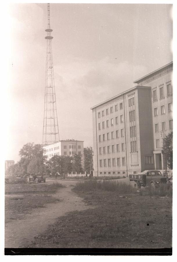 Tallinn, from the TV Centre, view from Lomonossov Street.