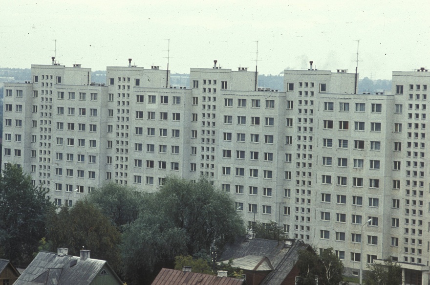 Lilleküla, view of the panel lamp