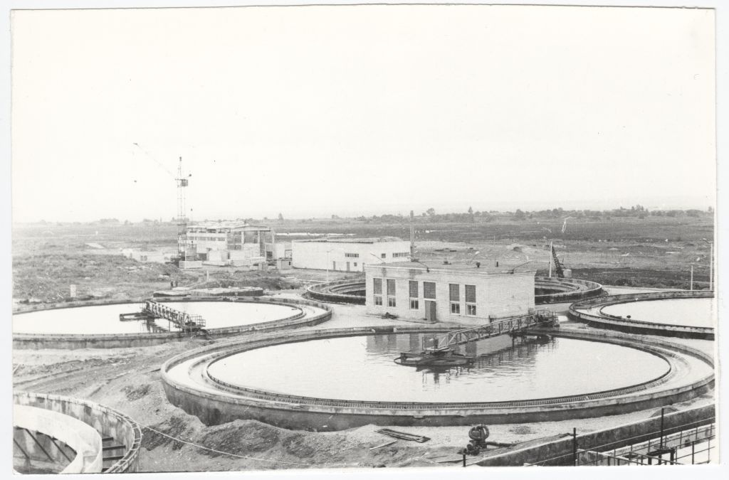 Sewerage water cleaning equipment in Paljassaar