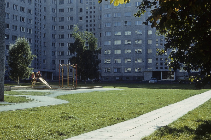 Lilleküla, view to the courtyard