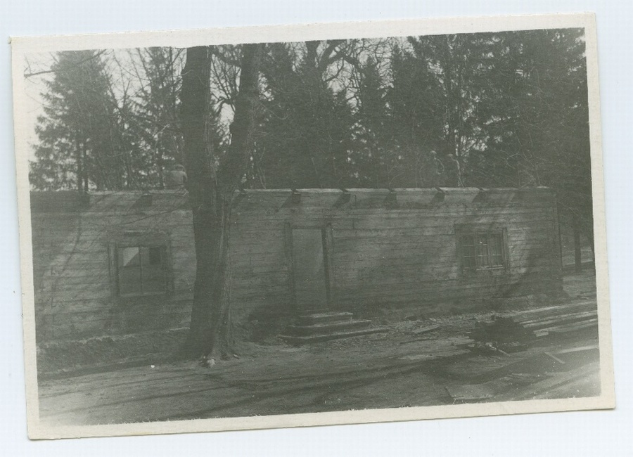 Tallinn, Peeter I sauna dismantling in Kadriorg.