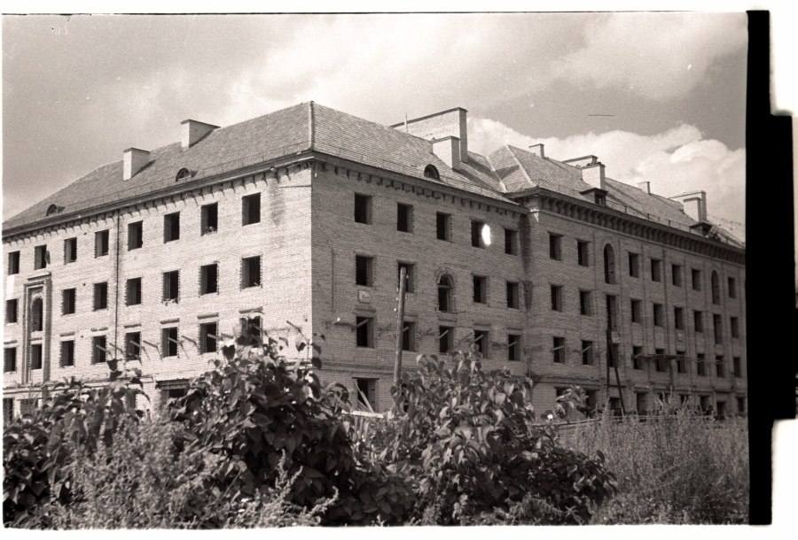 Tallinn, construction of a new building Lembitu Street 1.