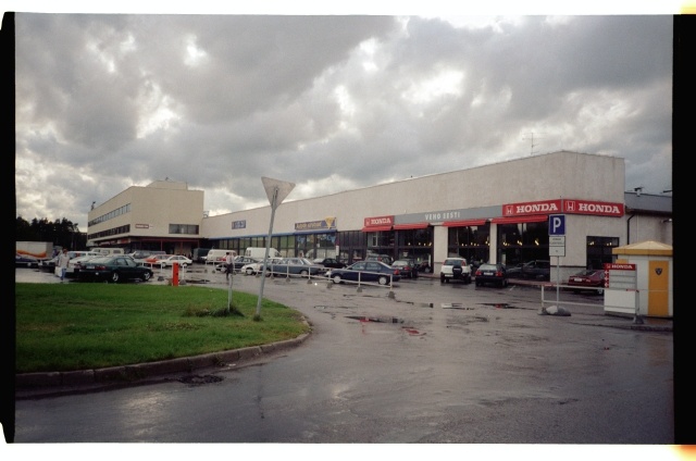 Car shops on Kadaka road in Tallinn