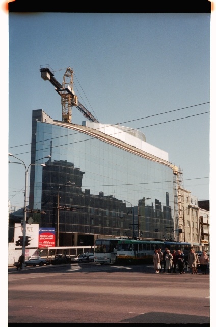 Kawe Plaza at the corner of Pärnu road and Tatari Street in Tallinn