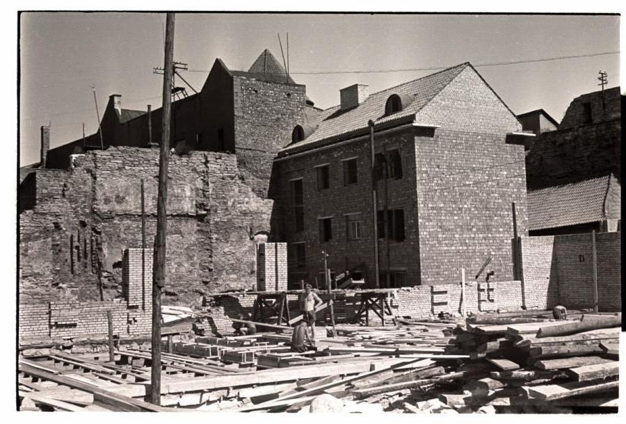 Tallinn, Viru Street 11-15, construction of production buildings in the artell "Lembitu".