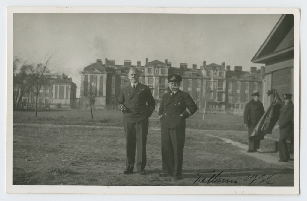 Johannes Rautsman Tondil, with his associate in 1936.
