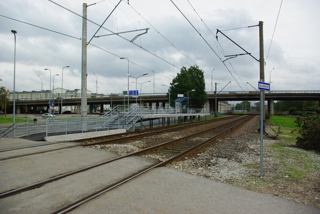 Station platforms in Kitseküla, Tallinn