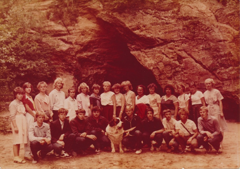 Palamuse Keskkooli IX kl ekskursioonil Lätimaal, Siguldas