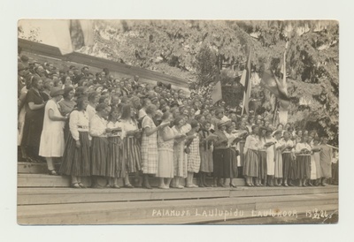 Palamuse Laulupidu Laulukoor, 13.VI 1926  duplicate photo