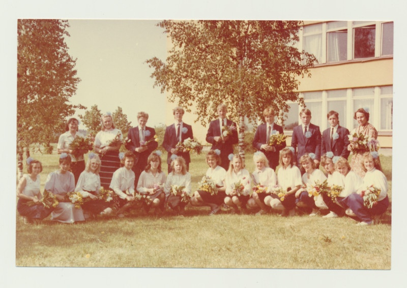 Palamuse Keskkooli VIII kl tutipäev, 1989. a