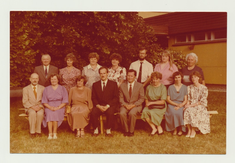 Palamuse Keskkooli õpetajad 1992. a kevadel