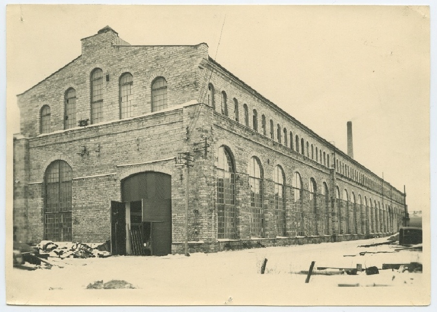 "volta" factory building, where M.J.Kalinin worked in 1901.