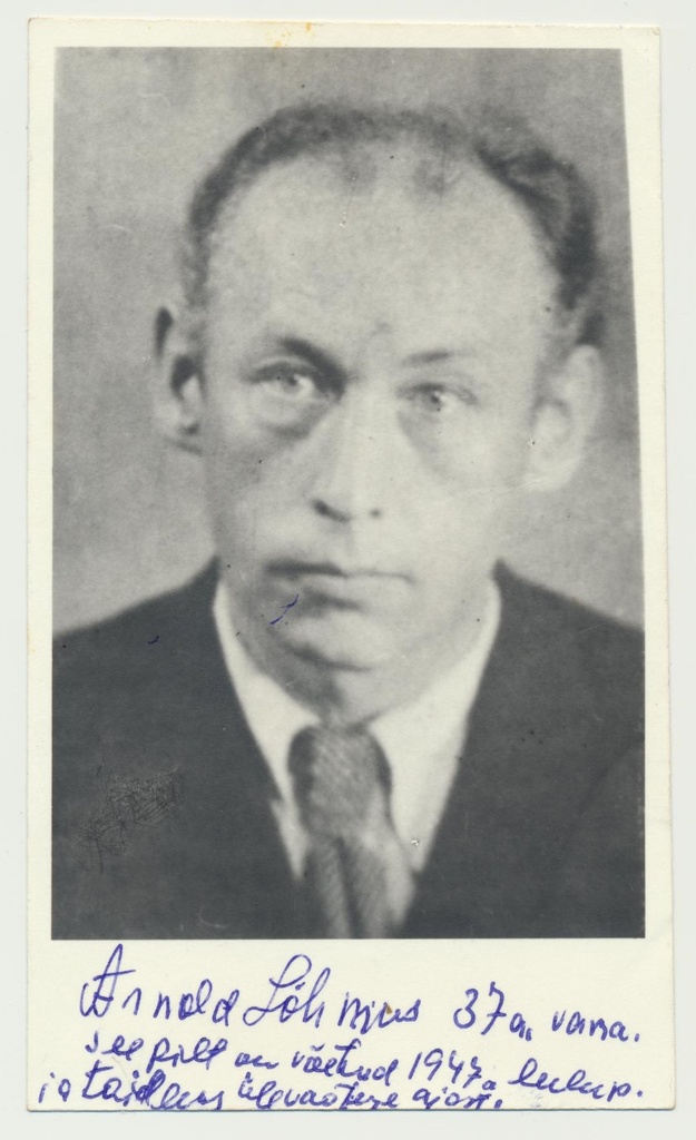 Arnold Lõhmus laulupeo ja taidlusülevaatuse ajast 1947