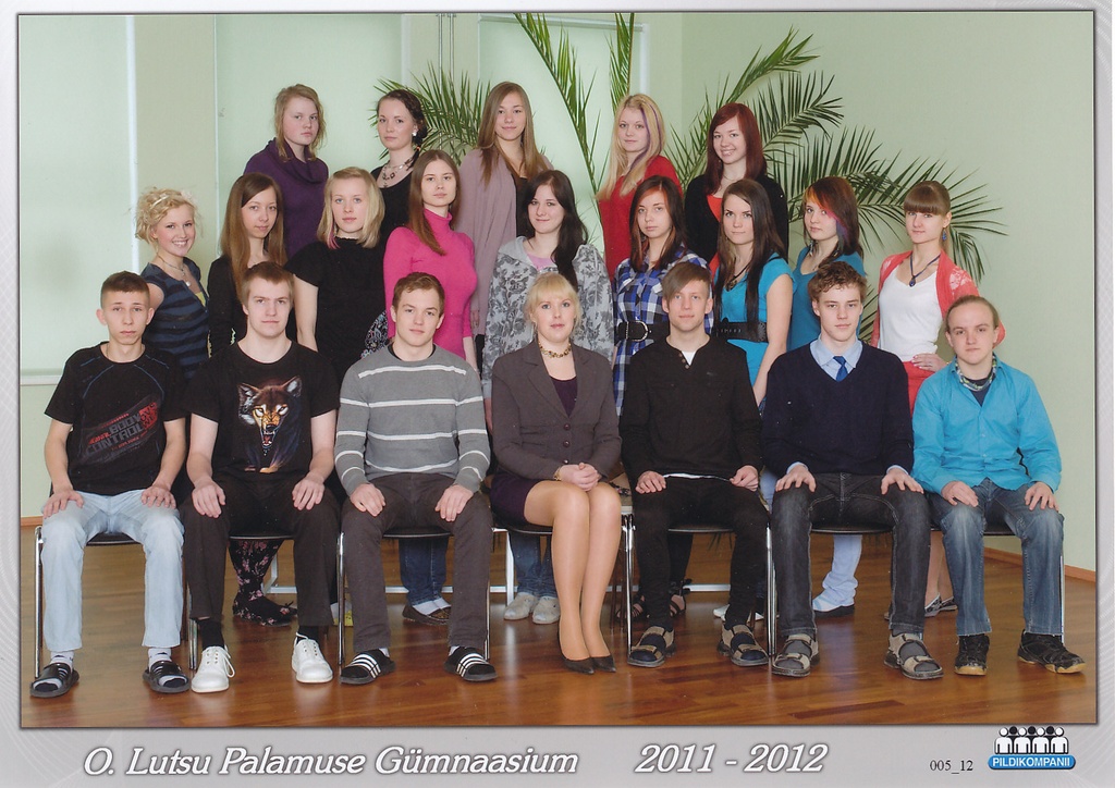 O. Lutsu Palamuse Gümnaasium 2011-2012, 12. klass
