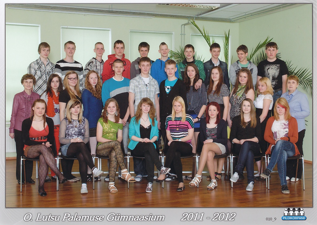 O. Lutsu Palamuse Gümnaasium 2011-2012, 9. kl