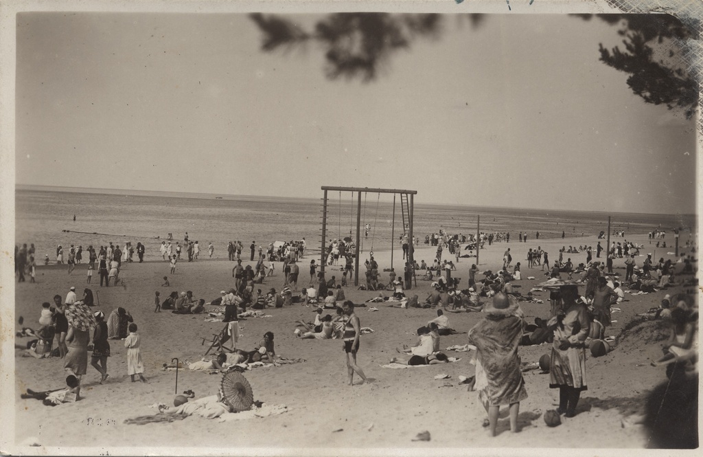 Estonian summer place Narva-Jõesuu : sea beach