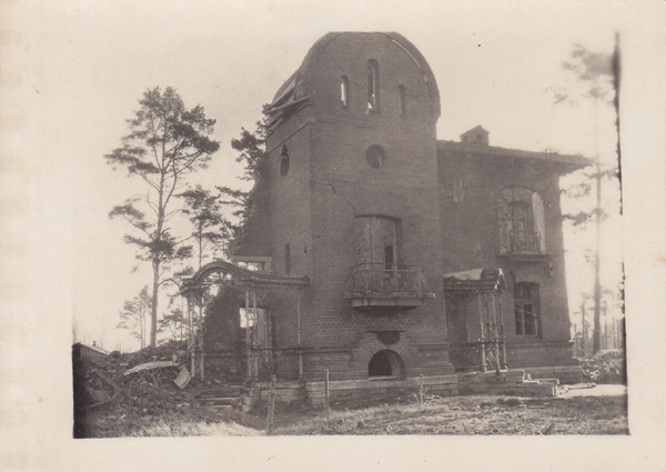 Constructions of Narva-Jõesuu, broken in World War II