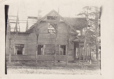 Constructions of Narva-Jõesuu, broken in World War II  duplicate photo