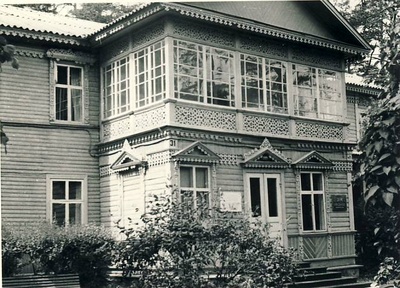 E. Vilde's residence in Narva-Jõesuusu.  similar photo