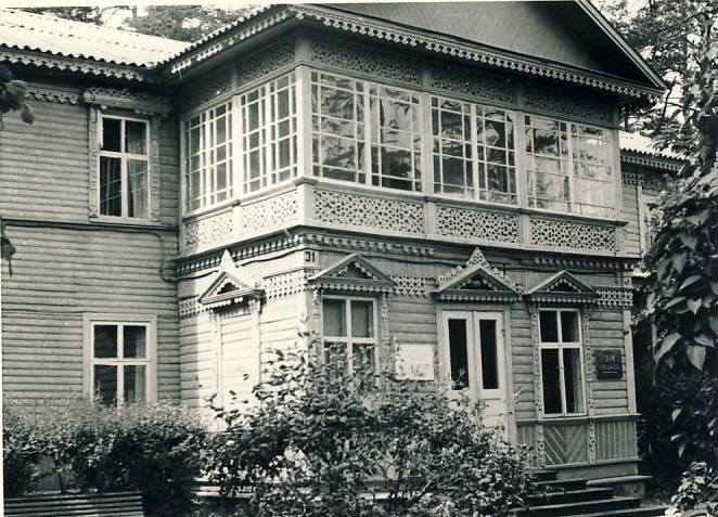 E. Vilde's residence in Narva-Jõesuusu.