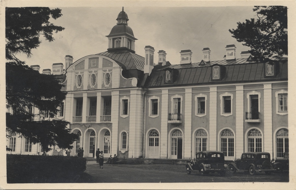 Estonian summer place Narva-Jõesuu : resort = Kurort Hungerburg : d. Kurhaus
