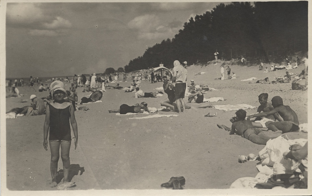 Estonian summer place Narva-Jõesuu : sea beach