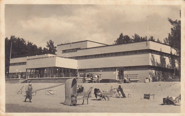 Narva-jõesuu. Beach cafe