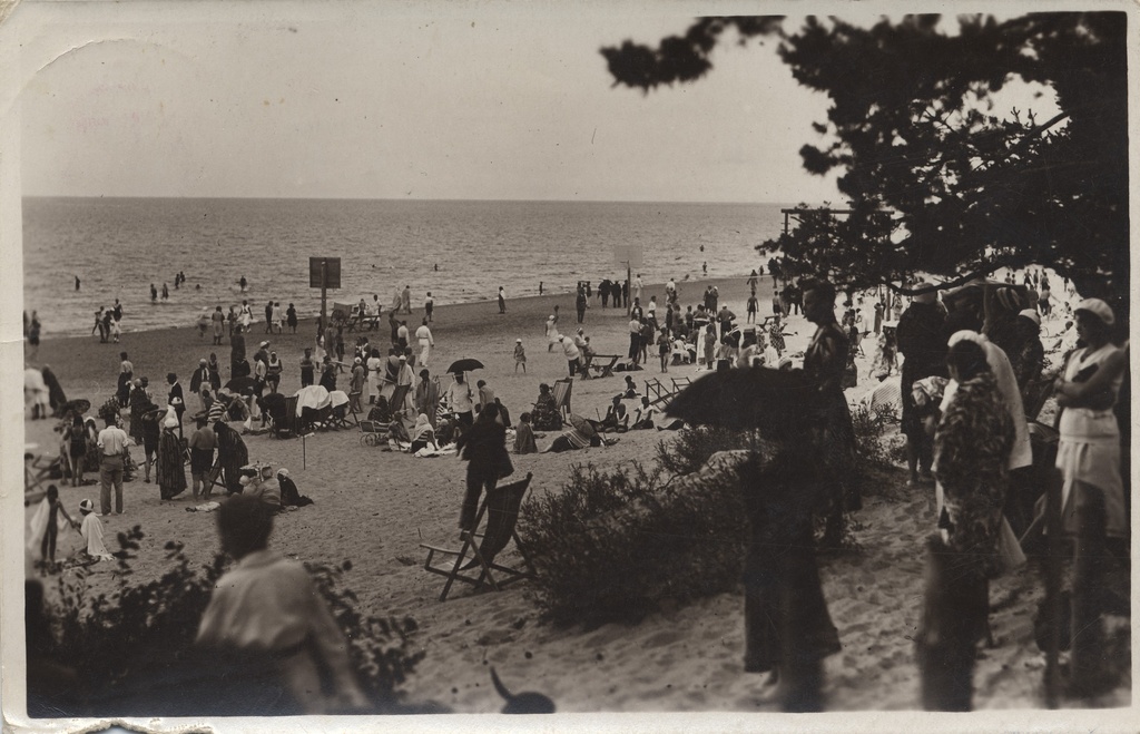 Estonian summer place Narva-Jõesuu : sea beach