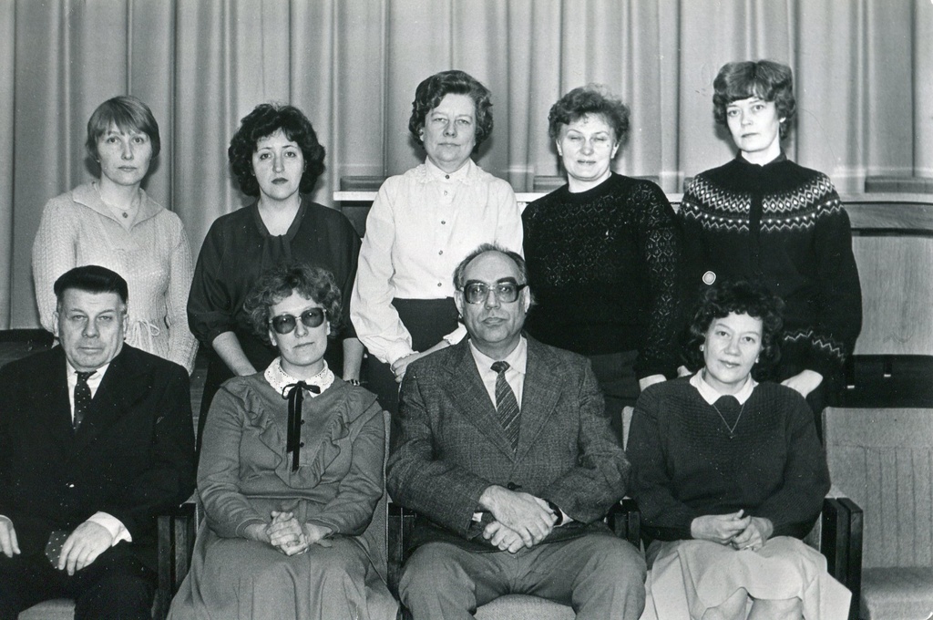 Kutsehaiguste Kliinik. Arstid kliiniku 15. juubelil