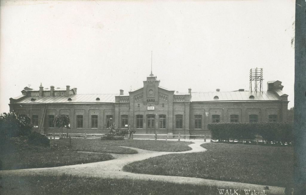 Valga. Raudteejaam