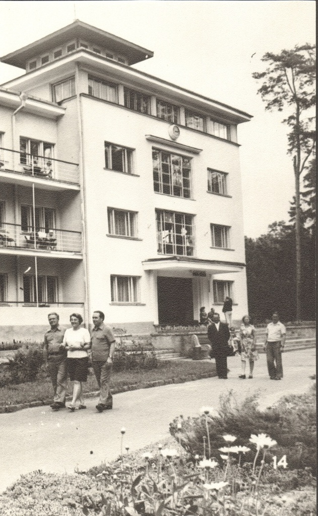 Photo, Alliku sovhose employees in Narva-Jõesuusu in the 1970s.