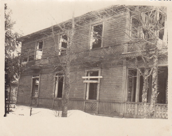 Constructions of Narva-Jõesuu, broken in World War II
