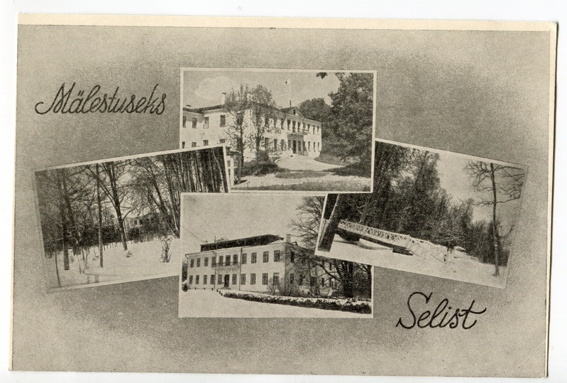 Seli Kopsutuberkuloosi Sanatooriumi postkaart