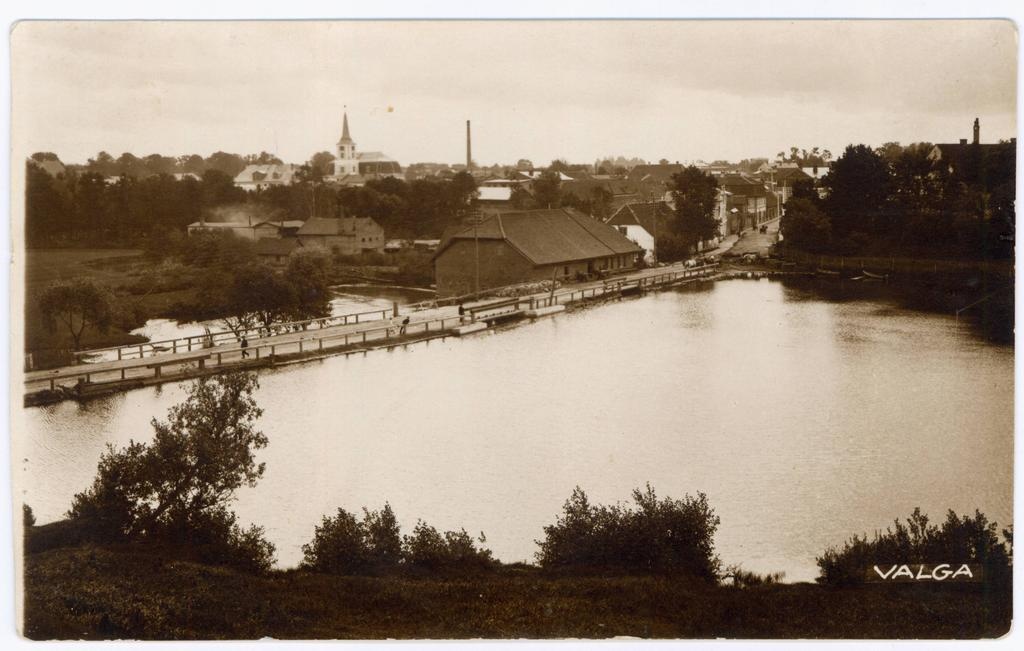 Valga. Vaade Ramsi järvele
