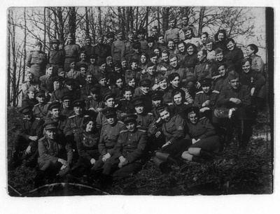 249 Üksiku Meditsiinilise Sanitaarpataljoni isiklik koosseis Kuramaal  duplicate photo