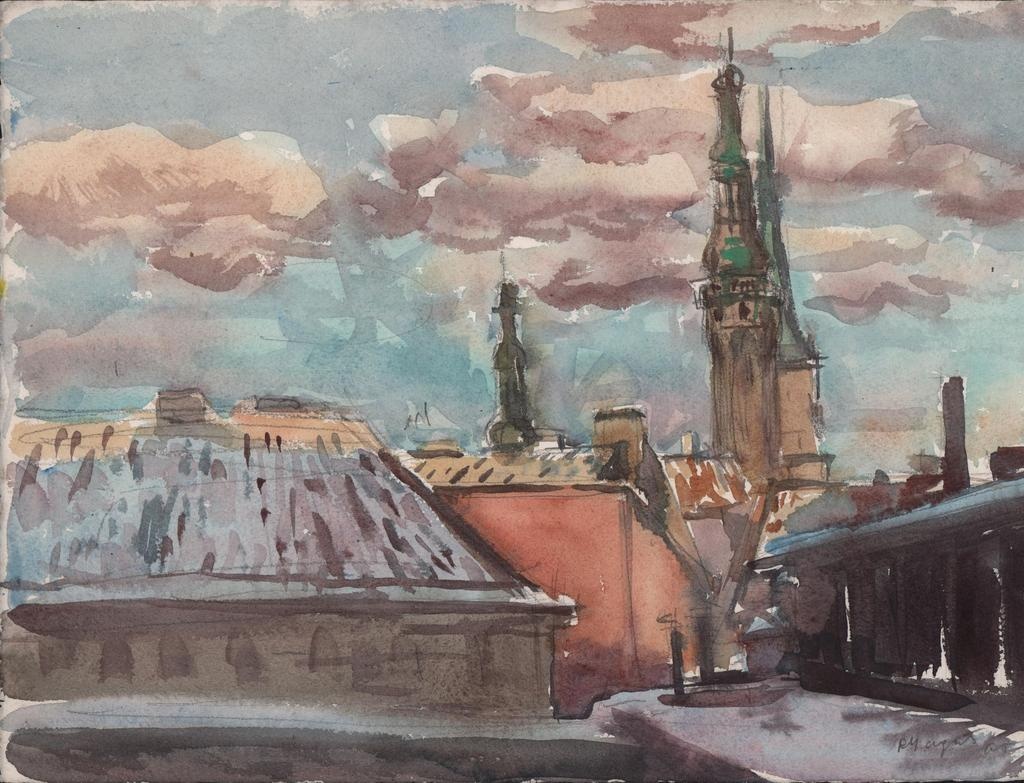 View of the window, Tallinn