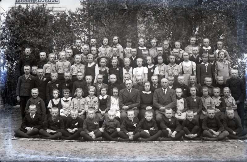 Saaremaa, Audla Algkooli õpilased