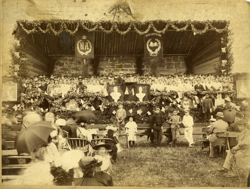 Tsaar Nikolai II kroonimise auks korraldatud kontsert Kuressaares 1896. aastal