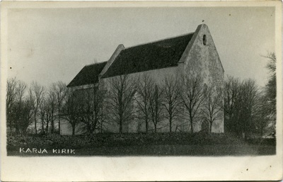 Karja kirik  duplicate photo