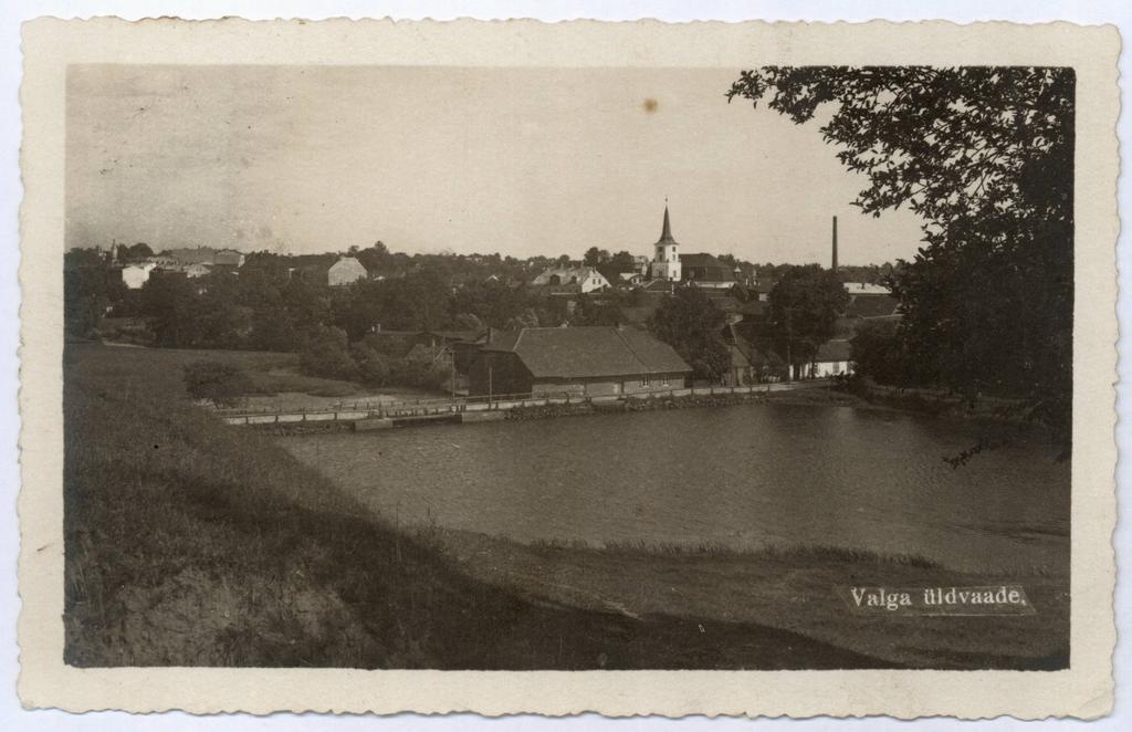 Valga. Vaade Pudrumäelt