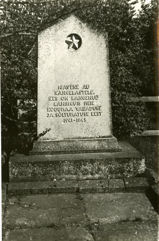 Vennashaud monumendiga Tagaverel
