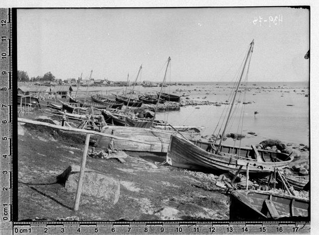 Prangli Island Harbour from the Southeast of 1922