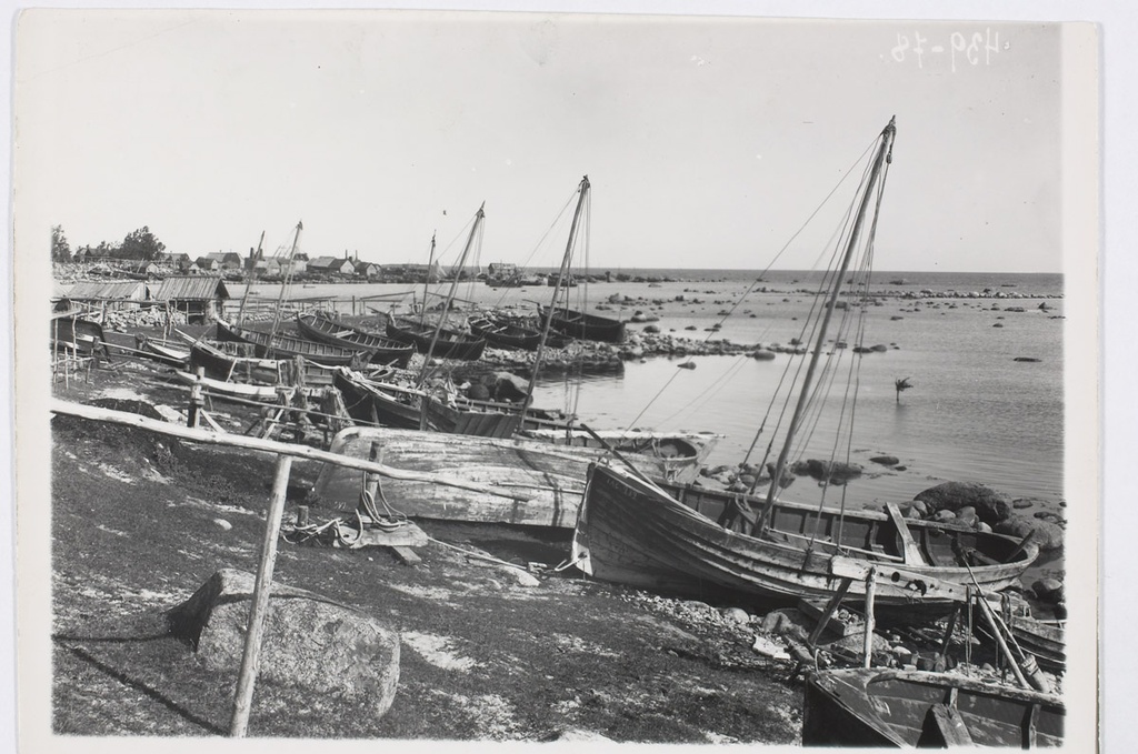 Prangli Island Harbour from the Southeast of 1922