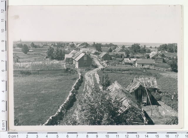 Western village of Prangli Island in 1922