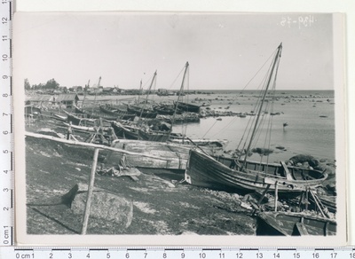 Prangli Island Harbour from the Southeast of 1922  duplicate photo