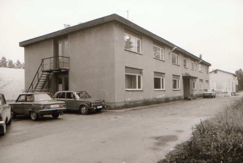 Negatiiv. Palivere 1987.aastal,  Palivere EMT elektroonika osakond,  Foto: Elmar Ambos