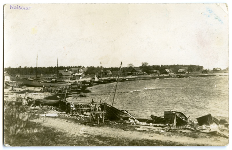 Naissaar. Beach village.