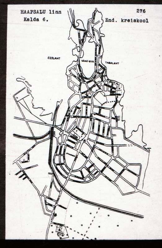 Negatiiv. Haapsalu. Kalda 6. Endine Kreiskool.
Ü.p. 1976.