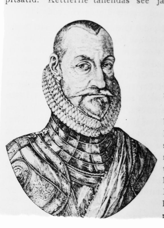 Negatiiv. Taani kuningas Frederik II (1559-1588).
Kopeerija: M.Arro , 1964.